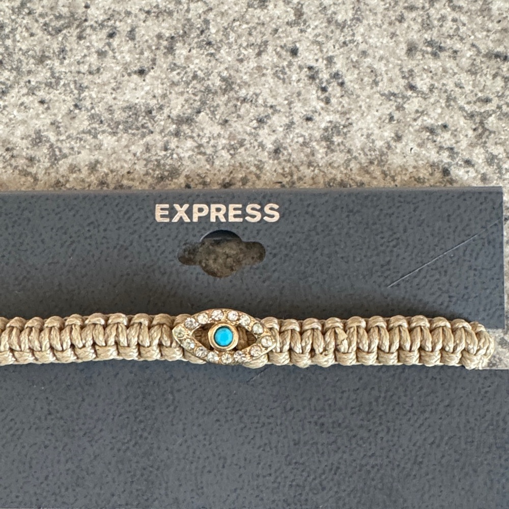 Express Gold and Black Bracelet Duo with Turquoise Detail - Picture 4 of 4